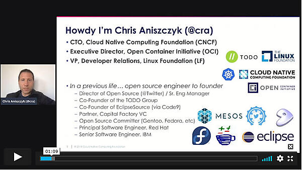 Aniszczyk氏の自己紹介