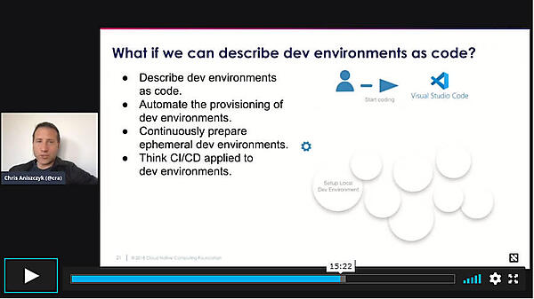 開発環境をコードとして定義し、それを実装するのがクラウドネイティブなIDE