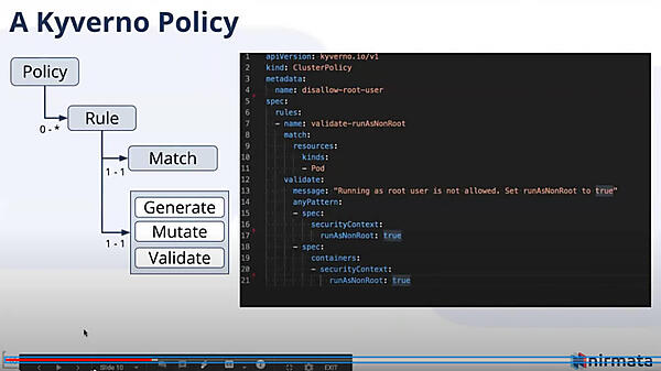 root特権で実行を禁止するというポリシー（ルール）の例