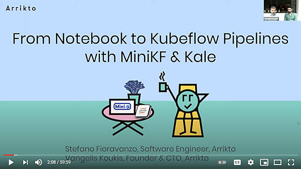 Kubeflow、Kale、MiniKFをデモを交えて紹介