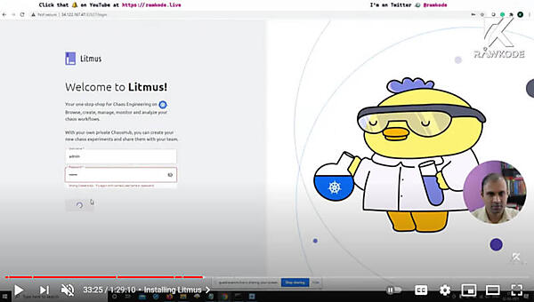 インストールされたPodのダッシュボード