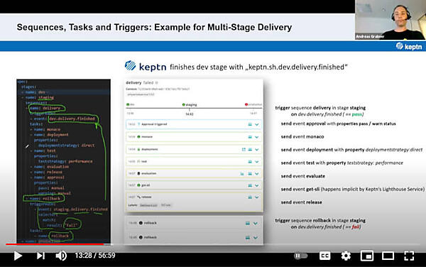 例を用いてDvからStagingに進む流れを紹介