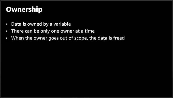Rustの特徴である所有権について解説するLerche氏