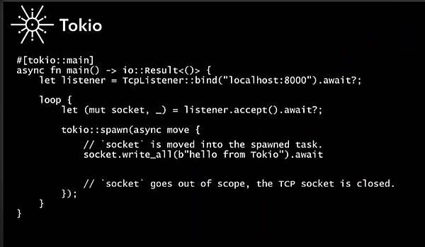 非同期ライブラリーであるTokioの紹介