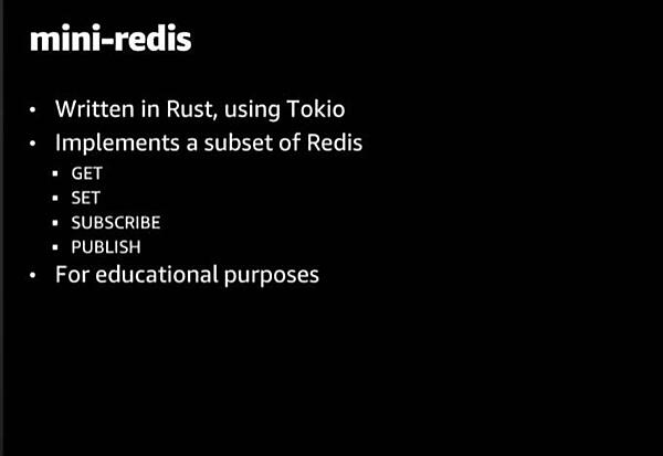 mini-redisの解説。Redisのサブセットの機能をRustとTokioで実装