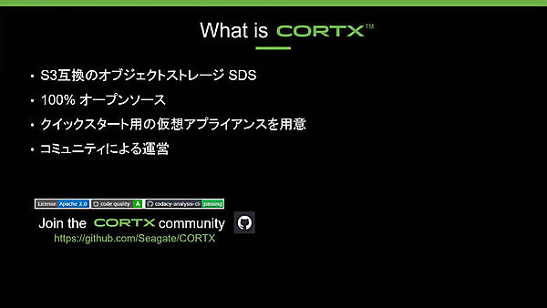 CORTXとは