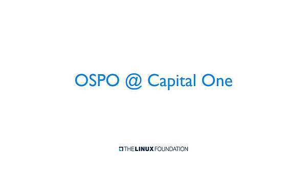 Capital OneにおけるOSPOの紹介