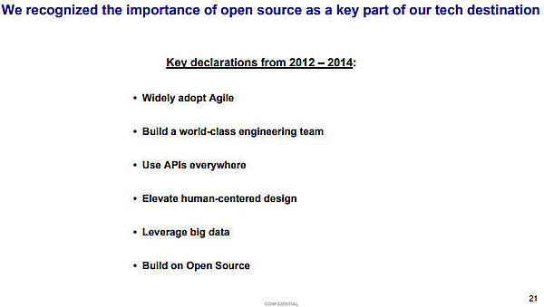 Capital Oneはオープンソースソフトウェアを軸に実装することを宣言