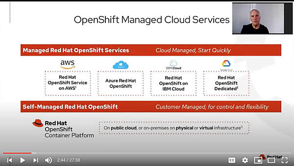 パブリッククラウドでも実装が進むOpenShift