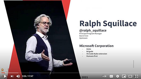 Microsoft AzureのアップストリームチームのPM、Ralph Squillance氏