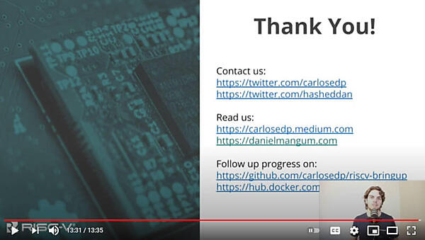 Mangum氏、De Paula氏のコンタクト先を紹介