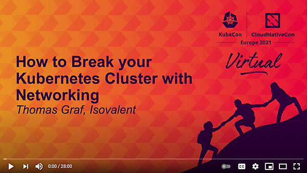 IsovalentのCTO、Graf氏のセッション