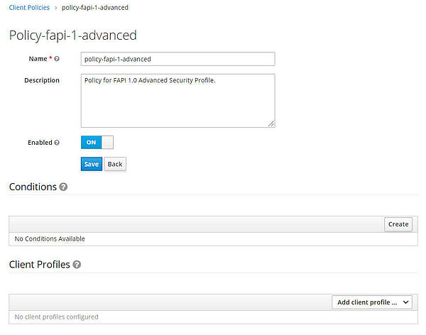 図6：Policyの設定
