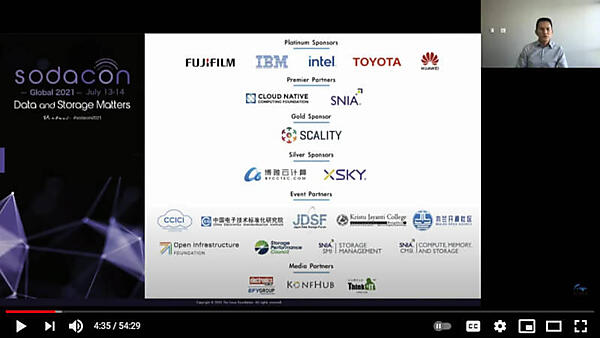 今回のカンファレンスのスポンサー一覧