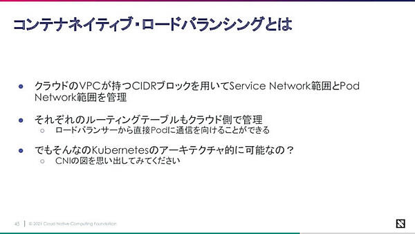 コンテナネイティブなネットワークについて解説
