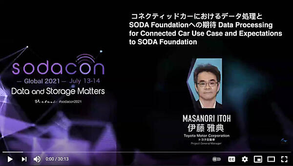 プレゼンターはトヨタの伊藤雅典氏