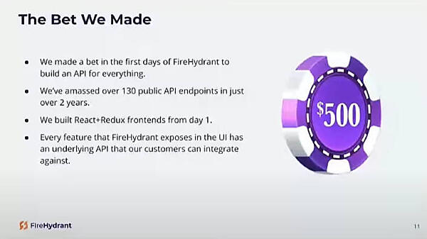 FireHydrantはAPIを先に作ることに賭けた