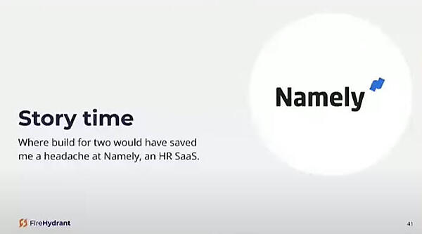 Namelyでの経験を紹介