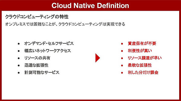 クラウドコンピューティングの特性を解説