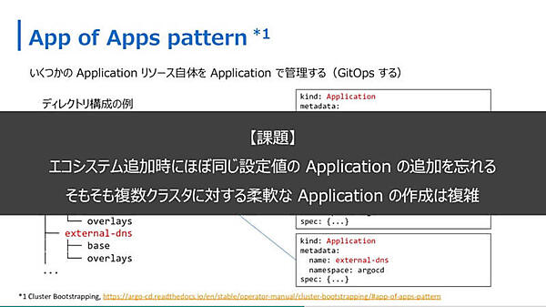 Applicationリソースを使ってApplication自体を管理する方法