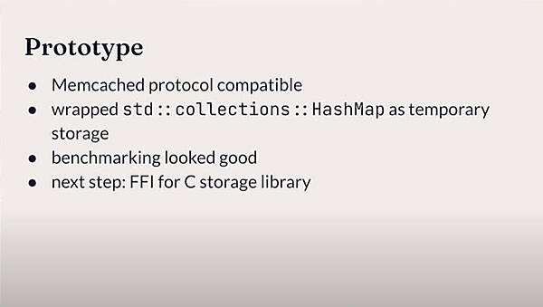 MemcachedとコンパチブルなRustによる実装