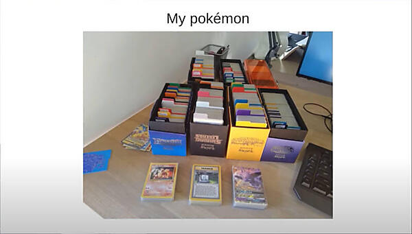 Peixoto氏が持っているカード