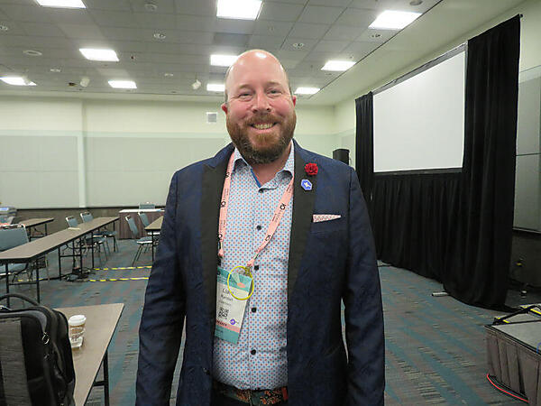 カンファレンスを仕切っていたLiam Randall氏