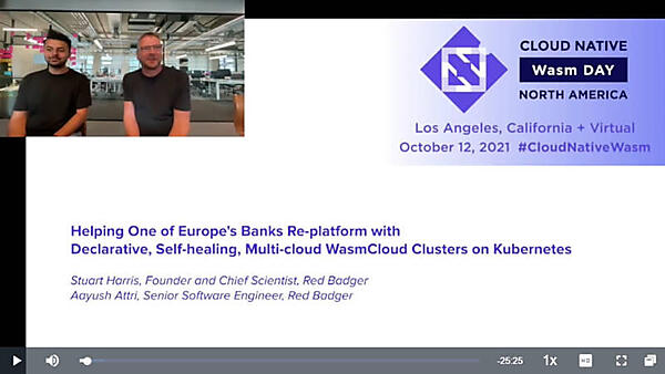 セッションを行うHarris氏とAttri氏