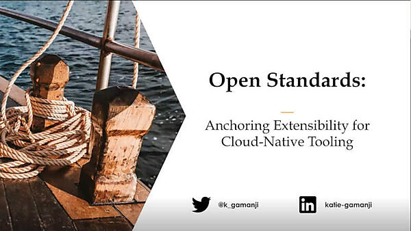 オープンな標準の重要性を解説するセッション