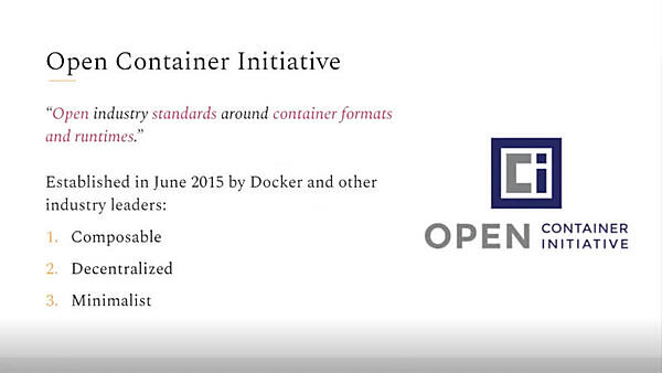 Open Container Initiativeの概要