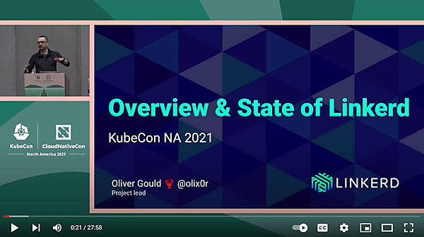 セッションを行うBuoyantのOliver Gould氏