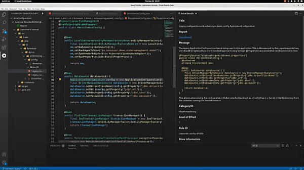 VS Codeを使ってコードの修正まで一気に行える