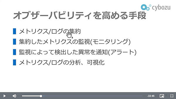 オブザーバビリティを高めるための方法論を解説