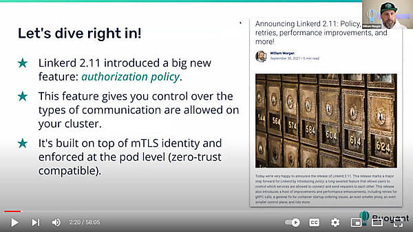 Linkerd 2.11で導入されたオーソライゼーションポリシーの解説
