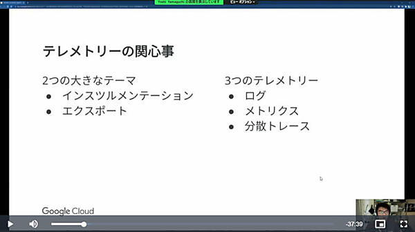 テレメトリーの要点を紹介