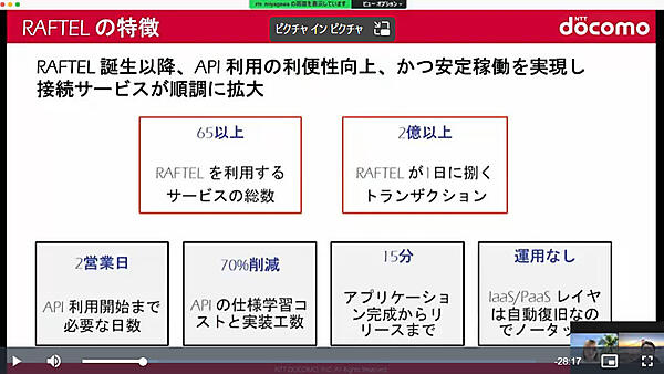 RAFTELの定量的な特徴