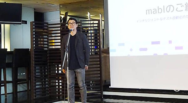 エンタープライズセールスを担当する藤田純氏