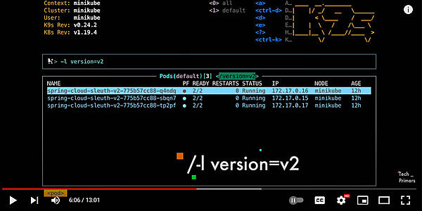 ラベルによるフィルタリングも