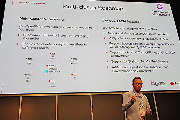 マルチクラスターのロードマップ