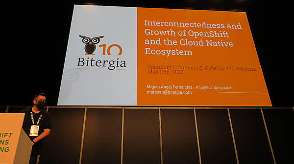 セッションを行うMiguel Ángel Fernández氏