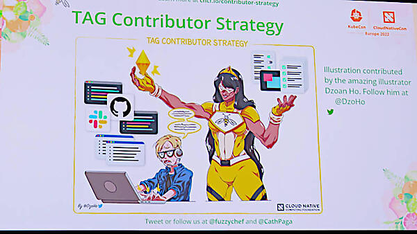 コントリビューターに対する施策について考えるのがTAG Contributor Strategyの役割