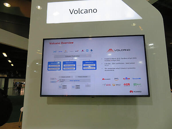 Volcanoも展示していたが閑古鳥状態