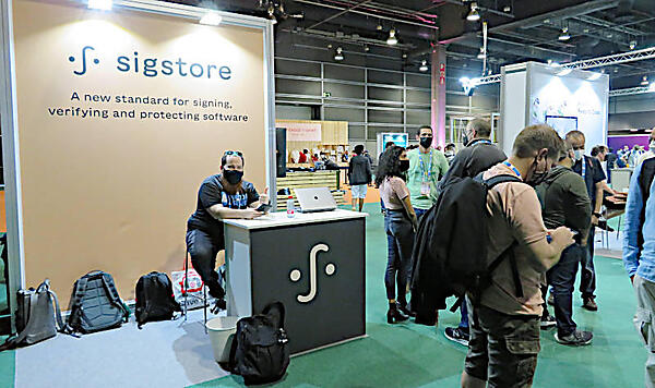 Sigstoreのブース