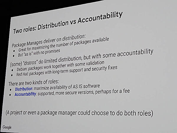 DistributionとAccountabilityという2つの役割を解説