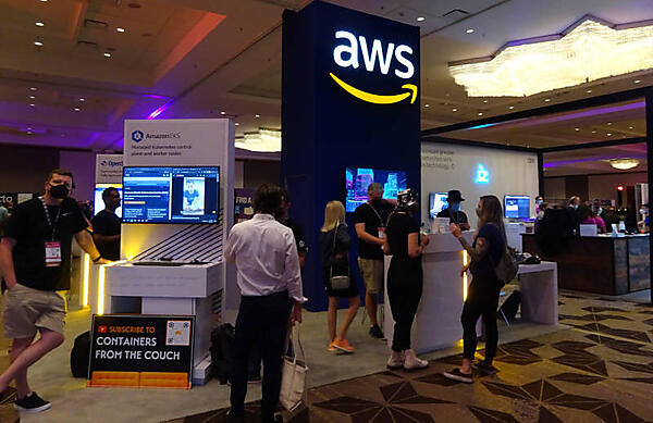 AWSのショーケースブース