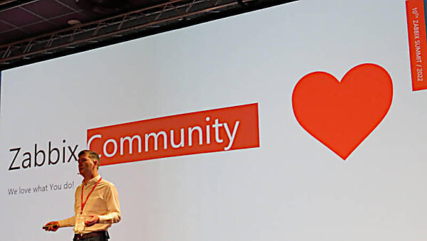 ZABBIXコミュニティに対する感謝を表してセッションを終了