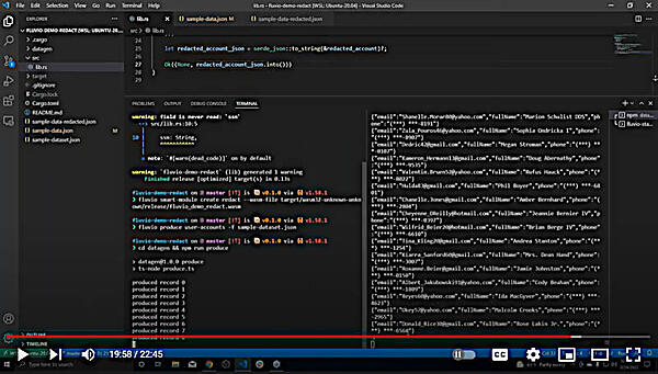 Visual Studio Codeからデモを実施