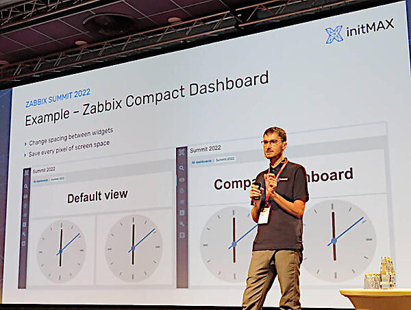 例として挙げたのはWidgetのスペースを狭くする使い方