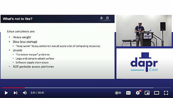 Linuxコンテナの問題点を指摘