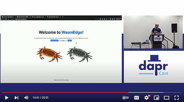 画像を変換分類するデモ。カニを使ったのはRustのキャラクターFerrisへのリスペクトか